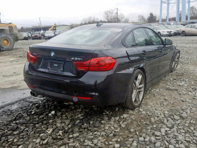 WBA4J3C58JBG95096 - 2018 BMW 430XI GRAN BLACK photo 4