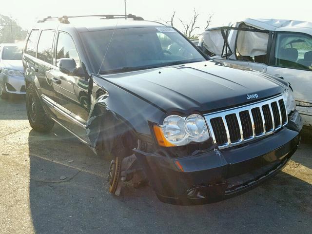 1J8HR58208C243578 - 2008 JEEP GRAND CHER BLACK photo 1