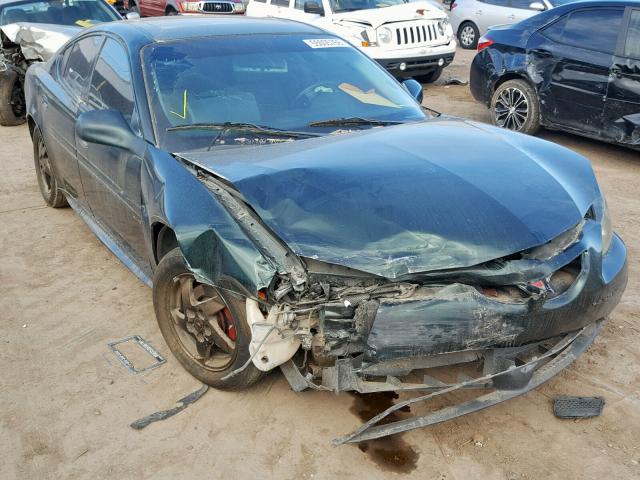 2G2WS522041319171 - 2004 PONTIAC GRAND PRIX GREEN photo 1