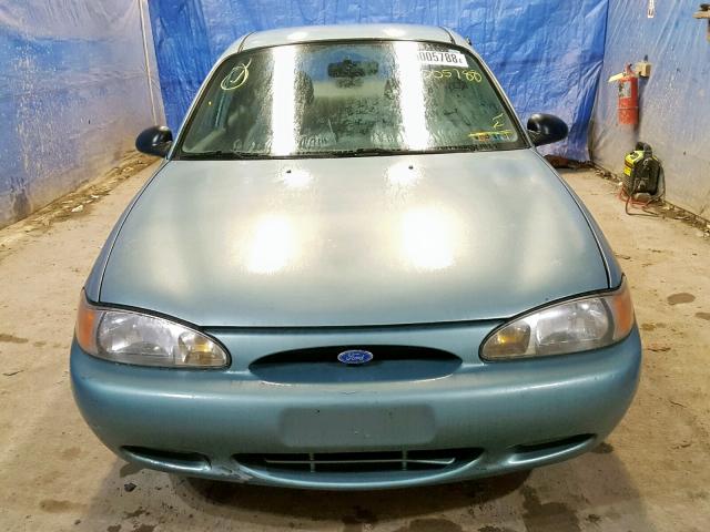 1FALP13P7VW364918 - 1997 FORD ESCORT LX TEAL photo 9