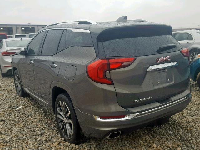 3GKALSEX8JL250110 - 2018 GMC TERRAIN DE GRAY photo 3