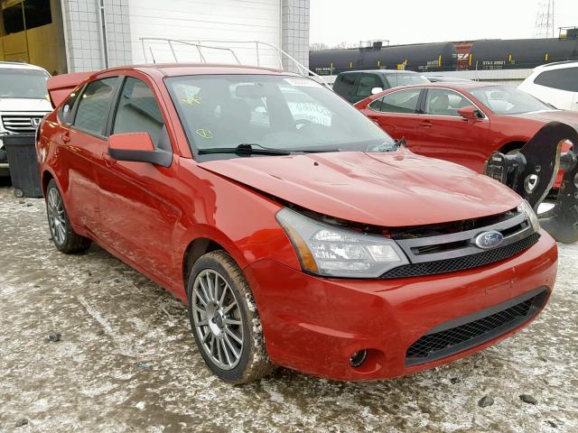 1FAHP3GN5AW203908 - 2010 FORD FOCUS SES RED photo 1