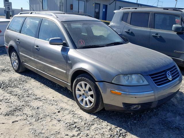 WVWVD63B12E021990 - 2002 VOLKSWAGEN PASSAT GLS GRAY photo 1