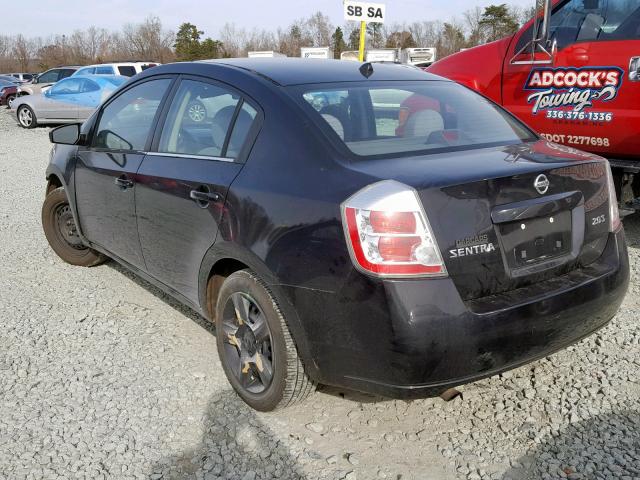 3N1AB61E97L624942 - 2007 NISSAN SENTRA 2.0 BLACK photo 3