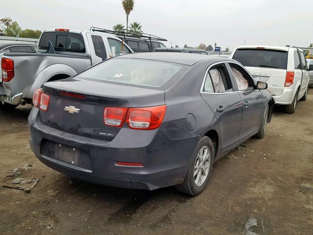 1G11A5SAXDF260633 - 2013 CHEVROLET MALIBU LS GRAY photo 4