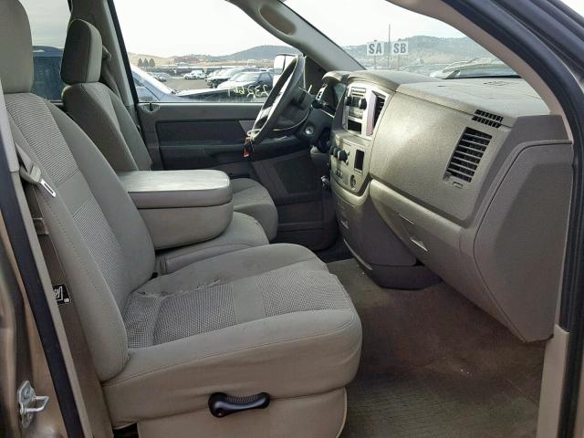 3D7KS28AX8G146205 - 2008 DODGE RAM 2500 S Բեժ լուսանկար 5