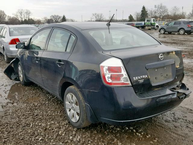 3N1AB61E78L742666 - 2008 NISSAN SENTRA 2.0 BLACK photo 3