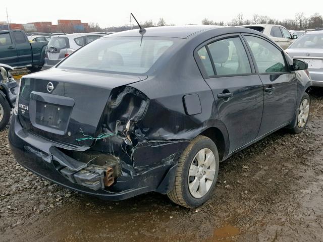 3N1AB61E78L742666 - 2008 NISSAN SENTRA 2.0 BLACK photo 4