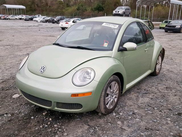 3VWPW31C59M518524 - 2009 VOLKSWAGEN NEW BEETLE 绿色 照片 2