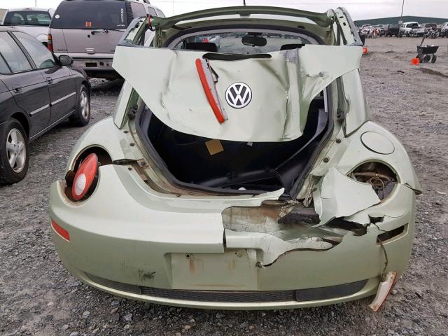 3VWPW31C59M518524 - 2009 VOLKSWAGEN NEW BEETLE 绿色 照片 9