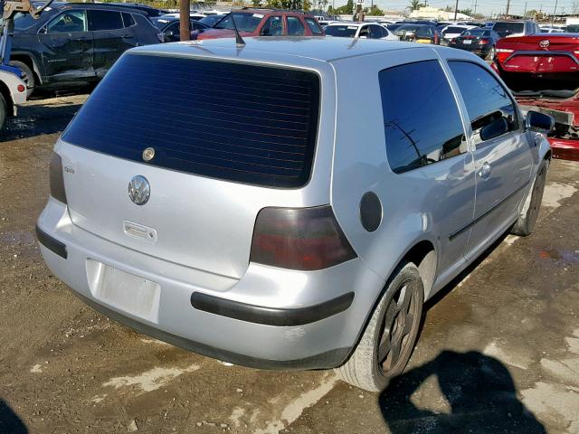 WVWDC21J01W087800 - 2001 VOLKSWAGEN GTI GLS SILVER photo 4