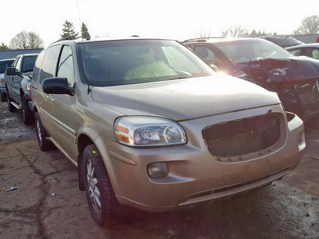 5GADX23L66D185186 - 2006 BUICK TERRAZA CX GOLD photo 1