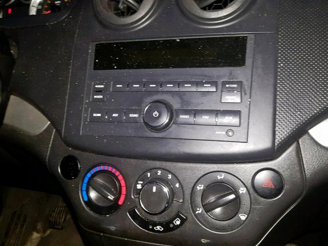 KL1TD6DE3AB117577 - 2010 CHEVROLET AVEO LS TEAL photo 9