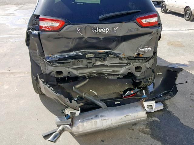 1C4PJLCB5GW297896 - 2016 JEEP CHEROKEE L TAN photo 9