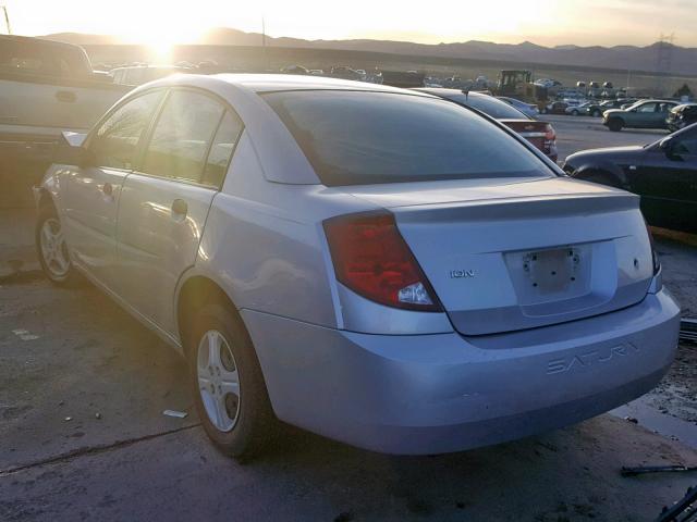 1G8AG52F15Z157791 - 2005 SATURN ION LEVEL SILVER photo 3