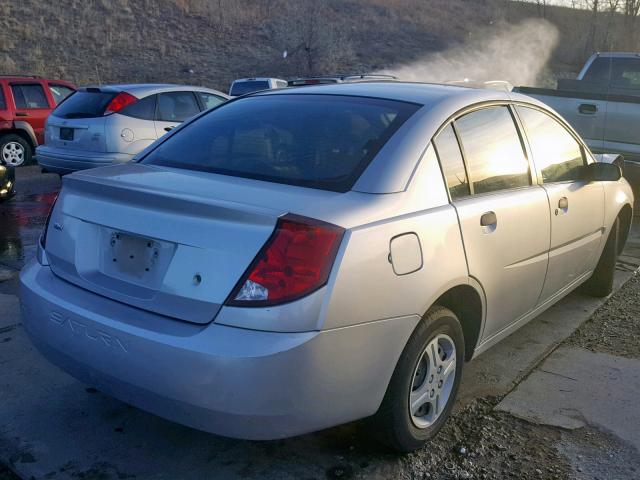 1G8AG52F15Z157791 - 2005 SATURN ION LEVEL SILVER photo 4