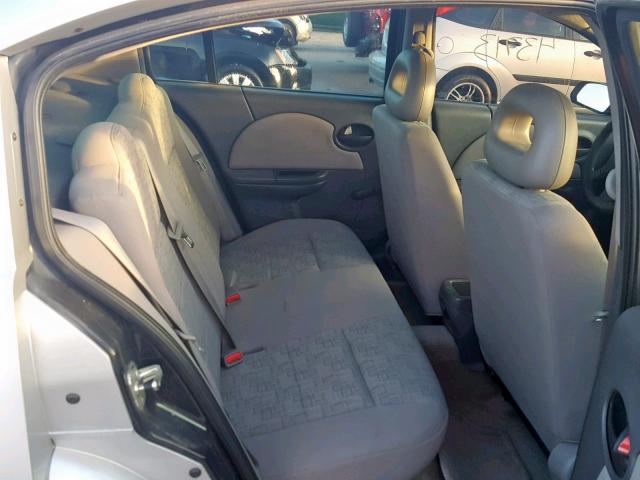 1G8AG52F15Z157791 - 2005 SATURN ION LEVEL SILVER photo 6