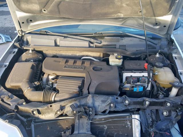 1G8AG52F15Z157791 - 2005 SATURN ION LEVEL SILVER photo 7