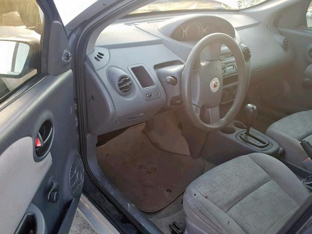 1G8AG52F15Z157791 - 2005 SATURN ION LEVEL SILVER photo 9
