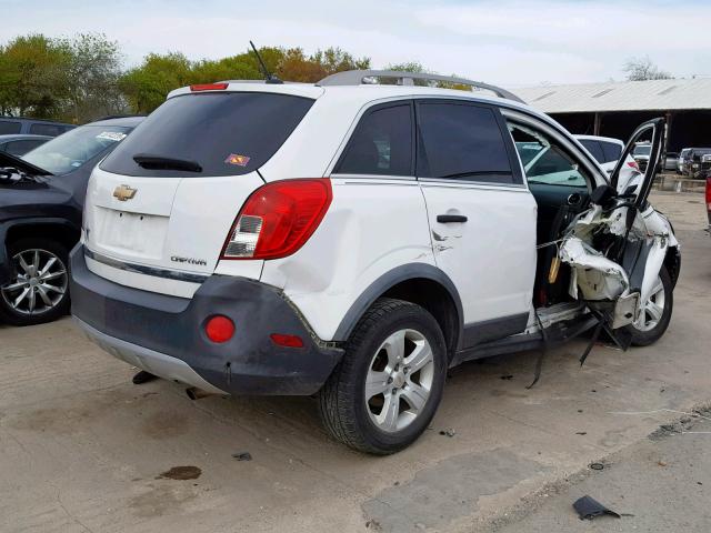 3GNAL2EK9DS549705 - 2013 CHEVROLET CAPTIVA LS 白色 照片 4