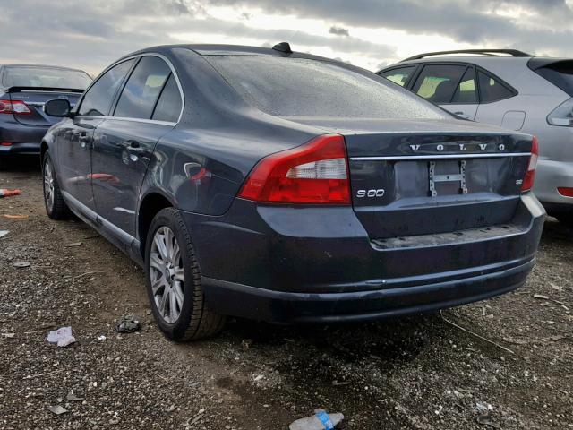 YV1AS982091105857 - 2009 VOLVO S80 3.2 GRAY photo 3