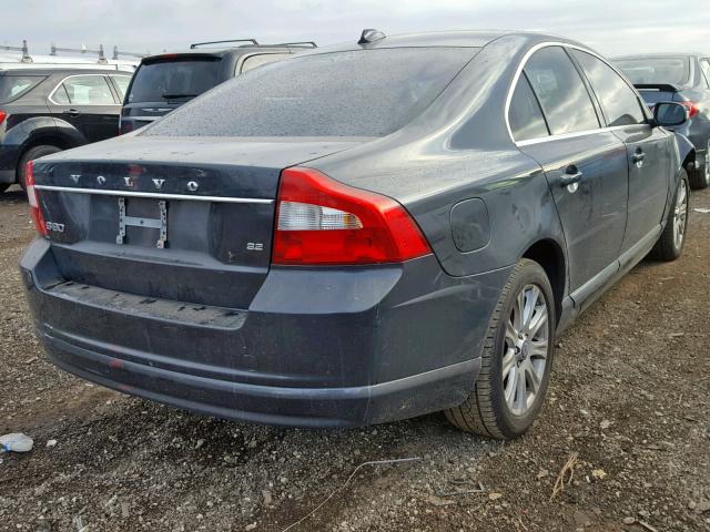 YV1AS982091105857 - 2009 VOLVO S80 3.2 GRAY photo 4