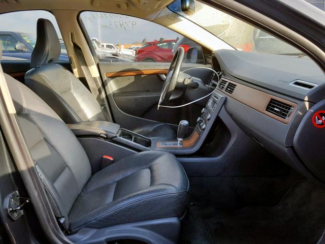 YV1AS982091105857 - 2009 VOLVO S80 3.2 GRAY photo 5