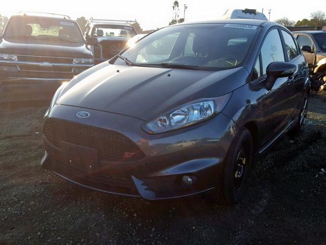 3FADP4GX6GM162753 - 2016 FORD FIESTA ST CHARCOAL photo 2