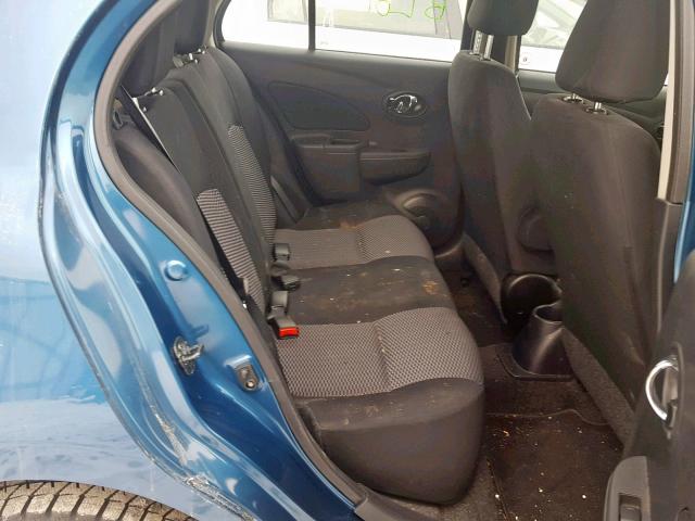 3N1CK3CP6HL266996 - 2017 NISSAN MICRA BLUE photo 6