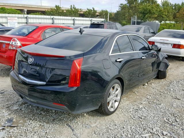 1G6AA5RA6D0131209 - 2013 CADILLAC ATS BLACK photo 4