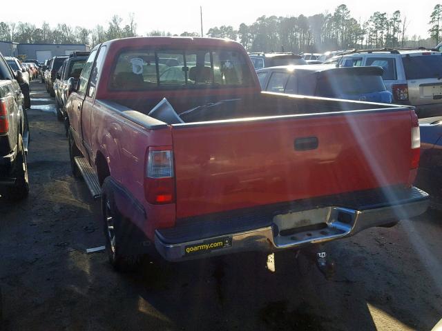 JT4UN22D6V0035888 - 1997 TOYOTA T100 XTRAC RED photo 3