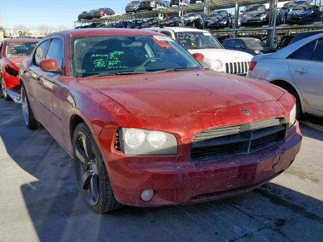 2B3CA3CV3AH180866 - 2010 DODGE CHARGER SX RED photo 1