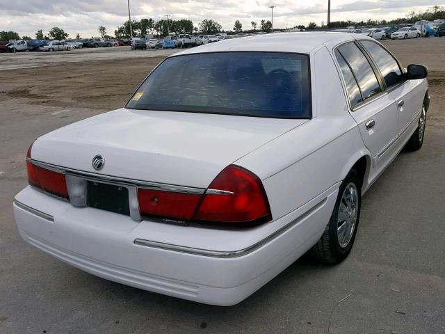 2MEFM74W1YX601189 - 2000 MERCURY GRAND MARQ WHITE photo 4