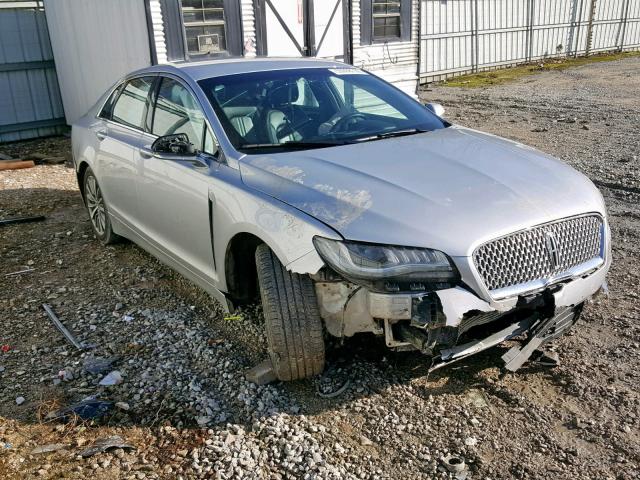 3LN6L5A90HR606255 - 2017 LINCOLN MKZ PREMIE SILVER photo 1