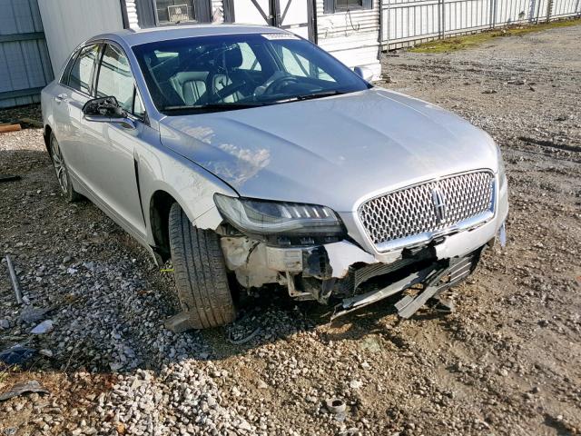 3LN6L5A90HR606255 - 2017 LINCOLN MKZ PREMIE SILVER photo 9