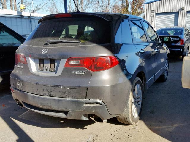 5J8TB2H21BA000273 - 2011 ACURA RDX CHARCOAL photo 4