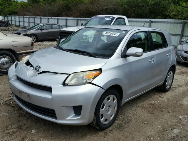 JTKKU10449J033136 - 2009 TOYOTA SCION XD SILVER photo 2