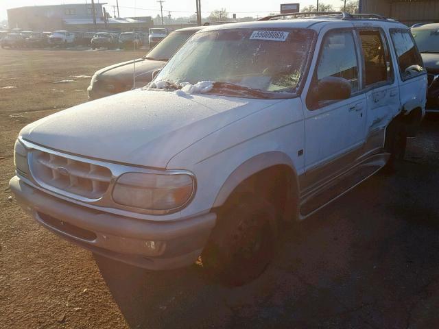 1FMDU35P4VZB09430 - 1997 FORD EXPLORER WHITE photo 2