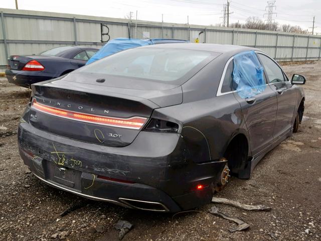 3LN6L5EC1HR645393 - 2017 LINCOLN MKZ RESERV GRAY photo 4