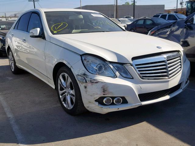 WDDHF8HB9BA266657 - 2011 MERCEDES-BENZ E 350 4MAT WHITE photo 1