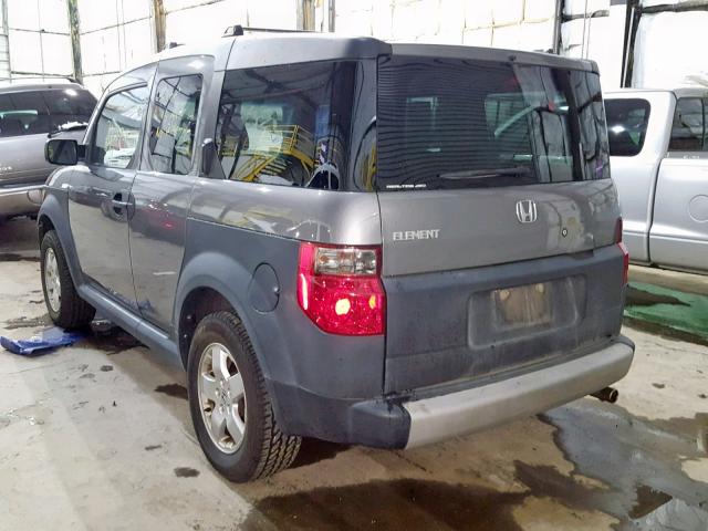 5J6YH28685L005589 - 2005 HONDA ELEMENT EX GREEN photo 3