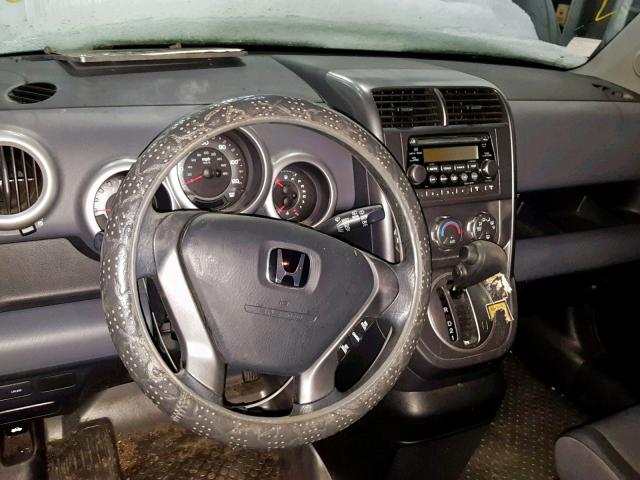 5J6YH28685L005589 - 2005 HONDA ELEMENT EX GREEN photo 9