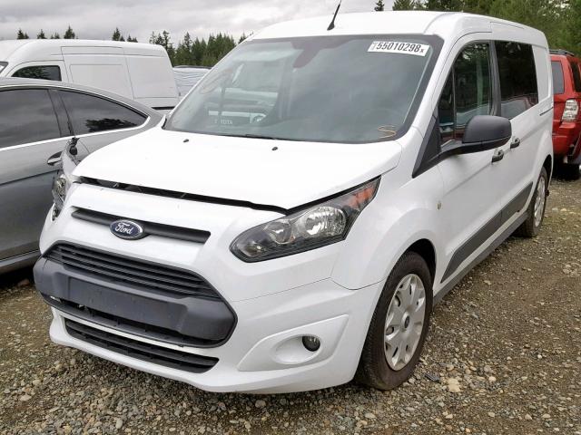 NM0LS7F73E1157881 - 2014 FORD TRANSIT CO WHITE photo 2