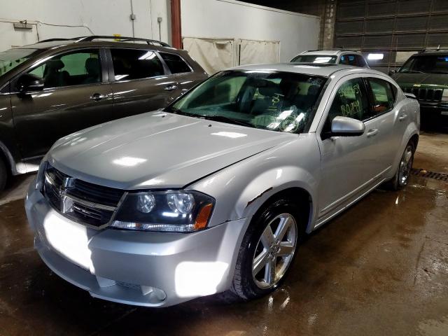 1B3LC76M38N613723 - 2008 DODGE AVENGER R/ SILVER photo 2