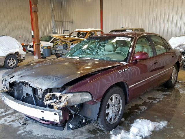 1G4CW54K554108260 - 2005 BUICK PARK AVENU RED photo 2