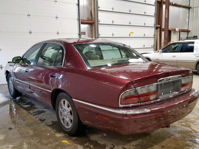 1G4CW54K554108260 - 2005 BUICK PARK AVENU RED photo 3