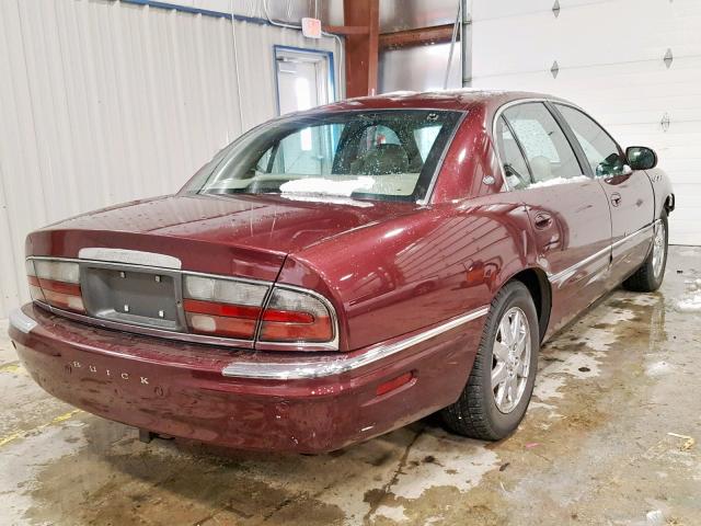 1G4CW54K554108260 - 2005 BUICK PARK AVENU RED photo 4