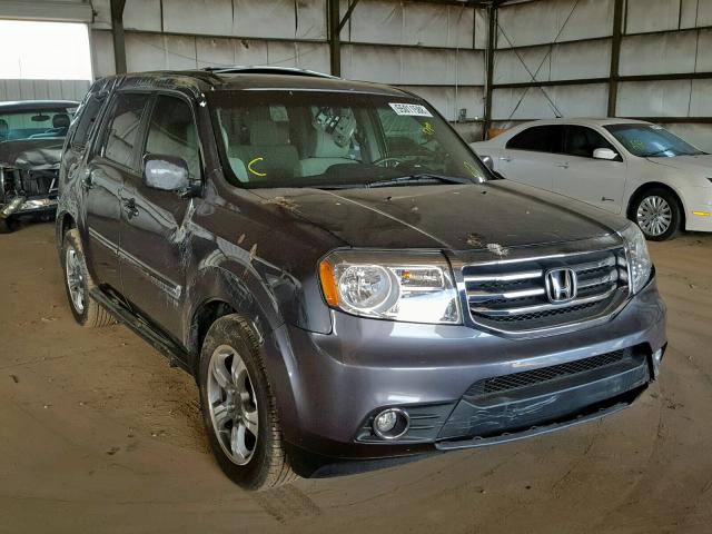 5FNYF4H38FB078320 - 2015 HONDA PILOT SE CHARCOAL photo 1