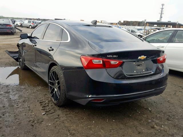 1G1ZB5ST8HF190668 - 2017 CHEVROLET MALIBU LS BLACK photo 3