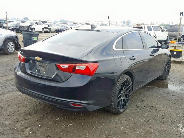 1G1ZB5ST8HF190668 - 2017 CHEVROLET MALIBU LS BLACK photo 4